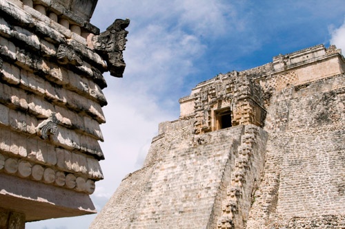 Uxmal's Mayan ruins.