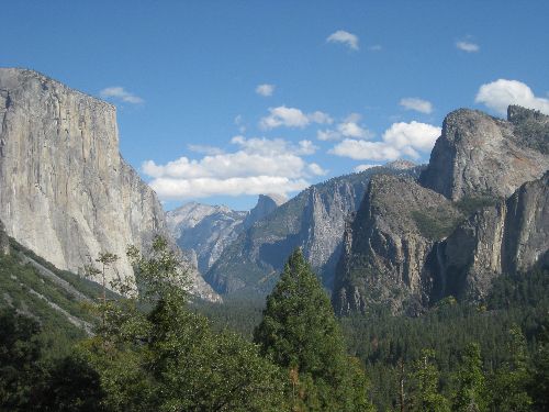 Yosemite National Park landscape.