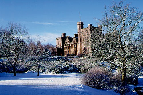 Inverlochy Castle Hotel located in Fort William, Scotland. Photo courtesy of Inverlochy Castle Hotel.