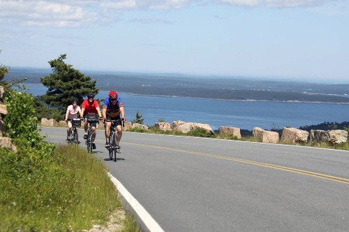 Cycling, Acadia National Park Maine