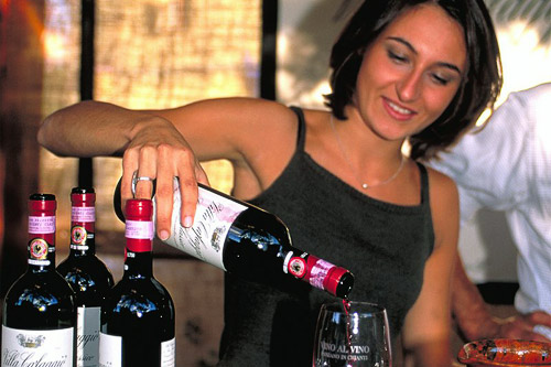 Wine tasting is Chianti country's top sport.