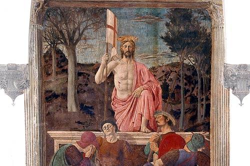 Detail of Piero Della Francesca's "Resurrection." Courtesy Museo Civico di Sansepolcro