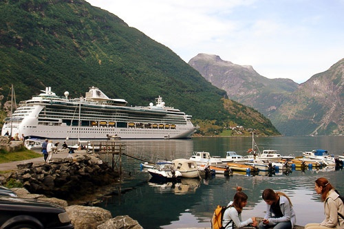 Summer cruise to Geirangerfjord on Jewel of the Seas.
