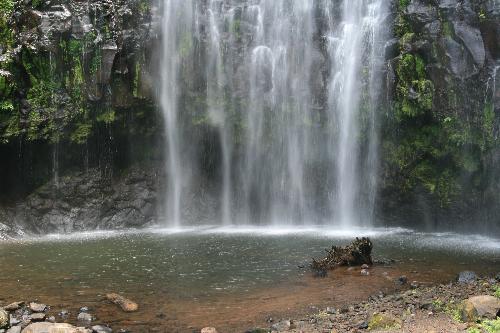 Waterfall on the hills of Mount Kilimanjaro, Tanzania