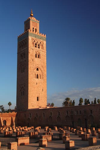 The striking minaret of Koutoubia.