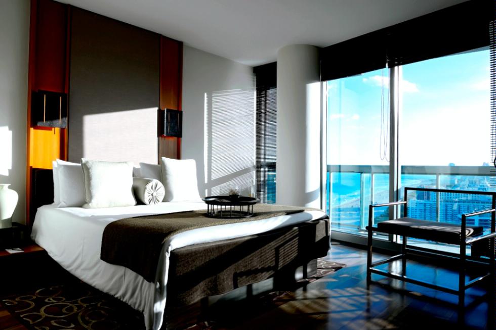 Ocean-view 2-bedroom site at The Setai, Miami.