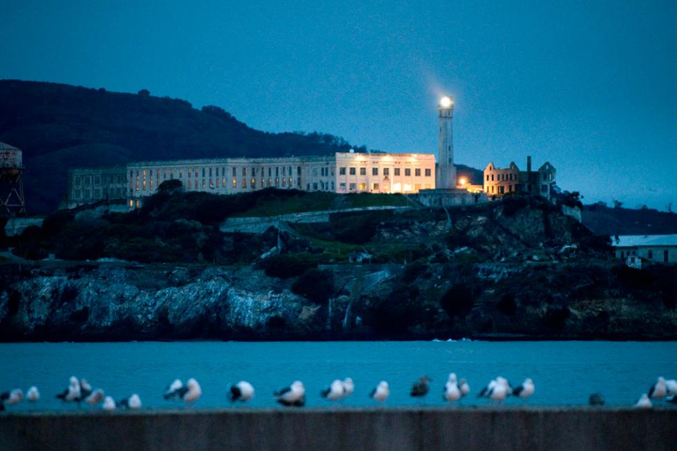 Alcatraz prison in San Francisco
