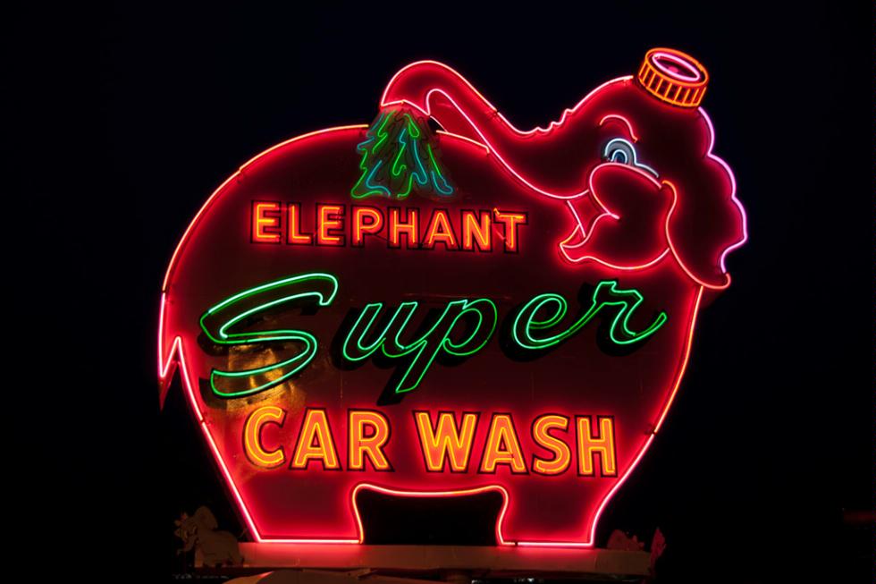 The Elephant Car Wash in Seattle, Washington.