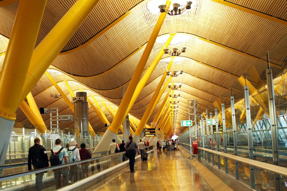 Terminal 4 of Madrid Barajas Airport.