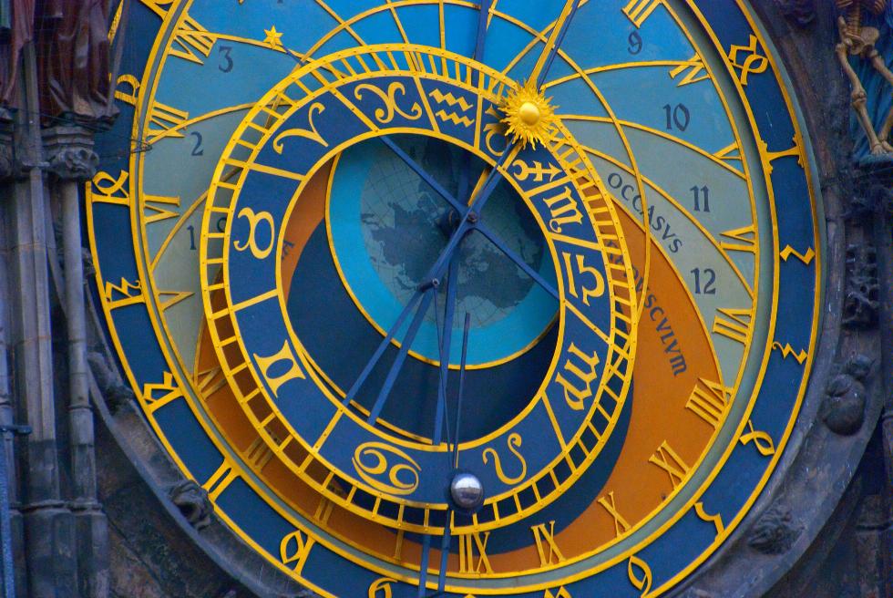 Astronomical Clock, Old Town Hall, Prague, Czech Republic