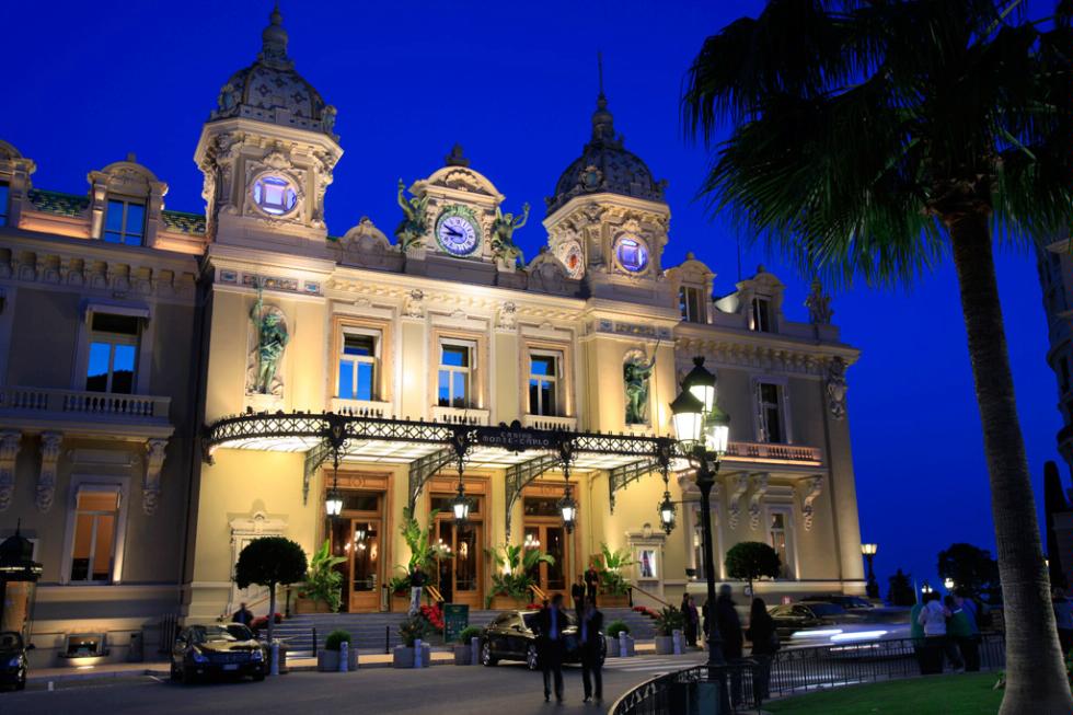 The Casino de Monte Carlo in Monaco.