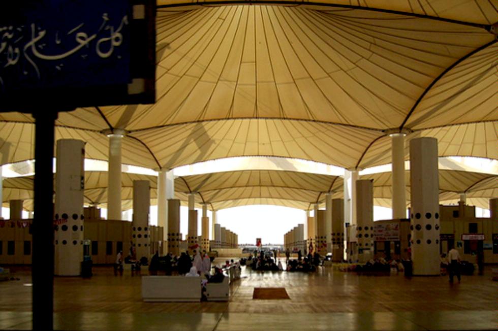 Jeddah Hajj Terminal in Jeddah, Saudi Arabia.