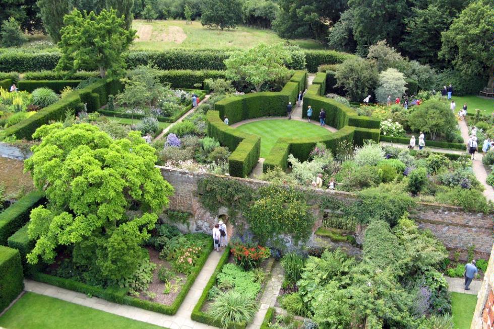 Sissinghurst Castle Garden in Kent, England.