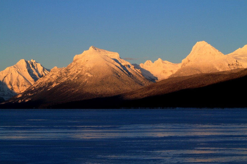 Lake McDonald in Glacier National Park.