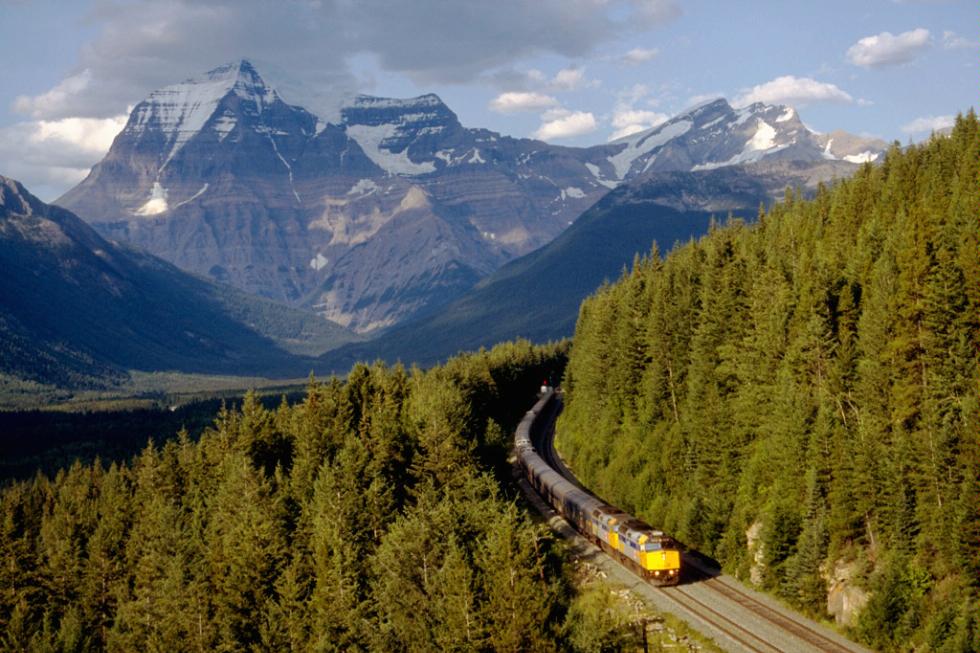 The Canadian, which runs between Toronto and Vancouver.