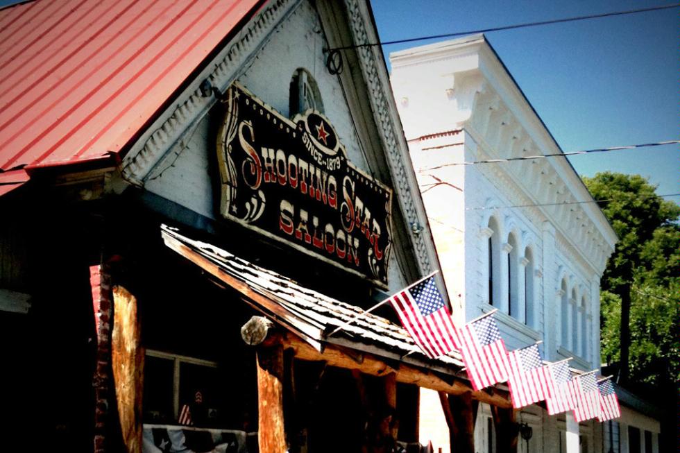 The Shooting Star Saloon in Huntsville, Utah.