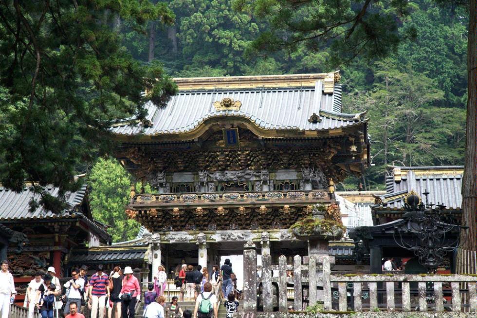Nikko Toshogu Shrine main gate.
