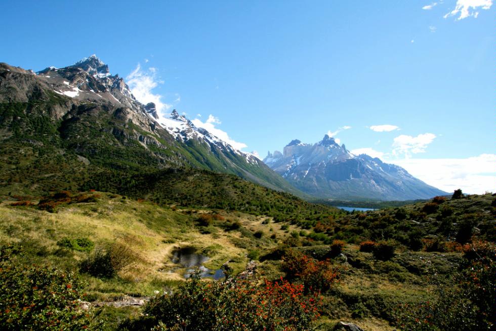 The French Valley of Torres del Paine National Park in Chile.