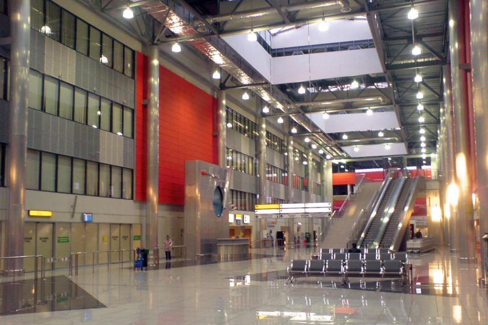 Terminal C in Sheremetyevo International Airport in Moscow.