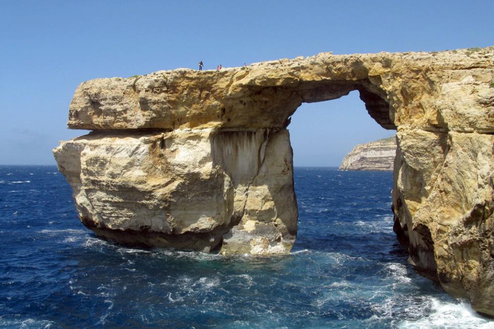 Toppled Rock Formation in Malta Now a Popular Scuba Diving Site | Frommer's
