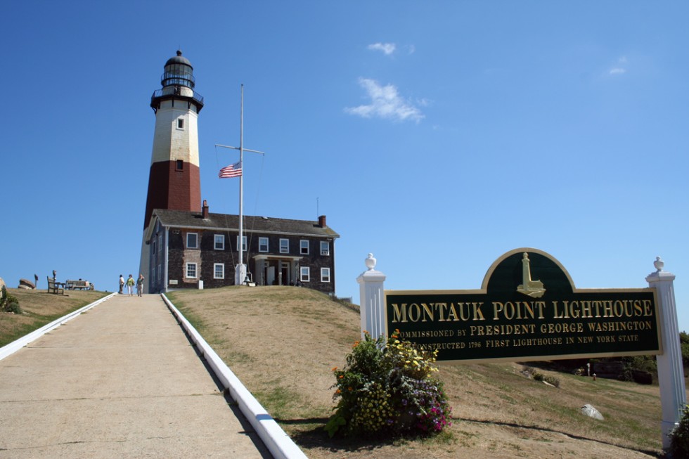 Montauk Point Lighthouse, Montauk Point, Long Island.