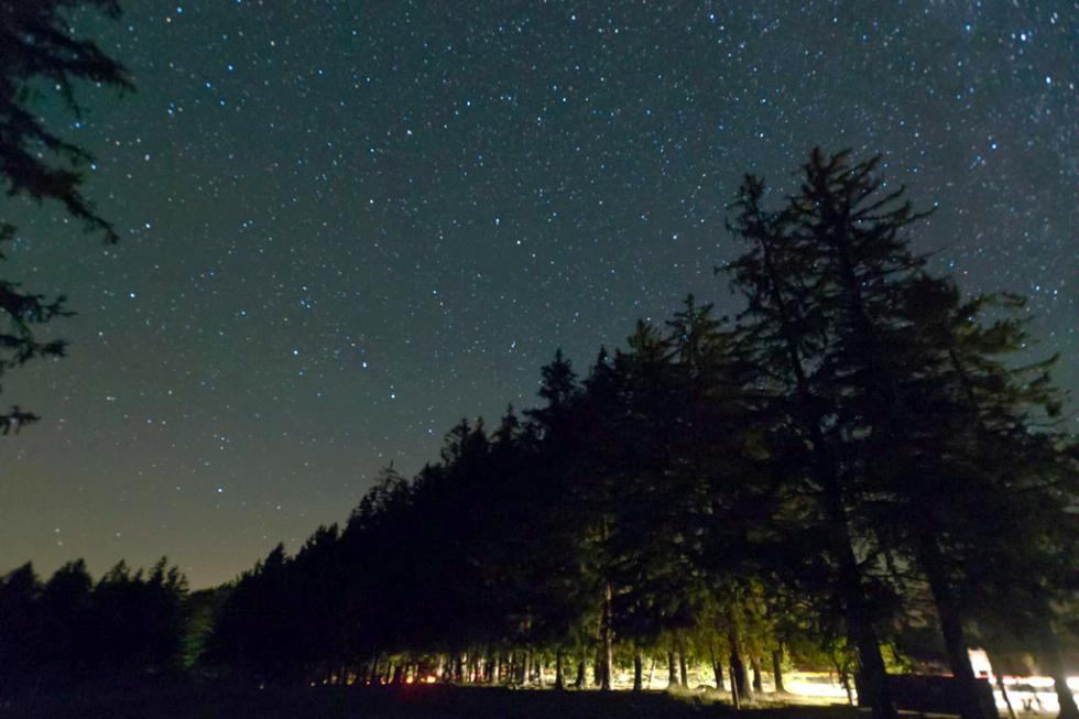 Stargazing at Cherry Springs State Park in Coudersport, Pennsylvania.