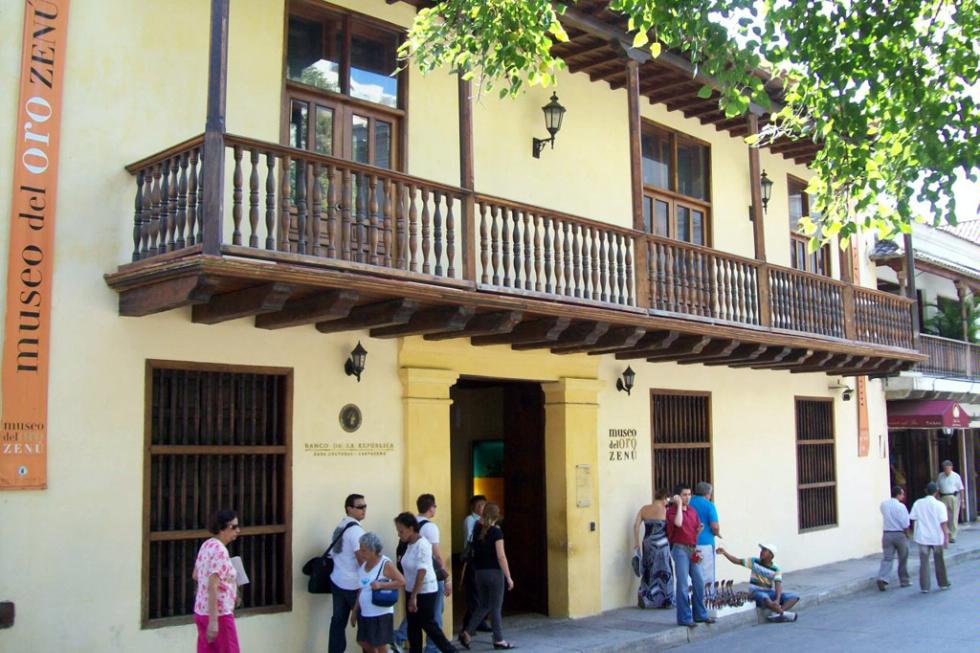 Museo del Oro Zenu in Cartagena, Colombia.