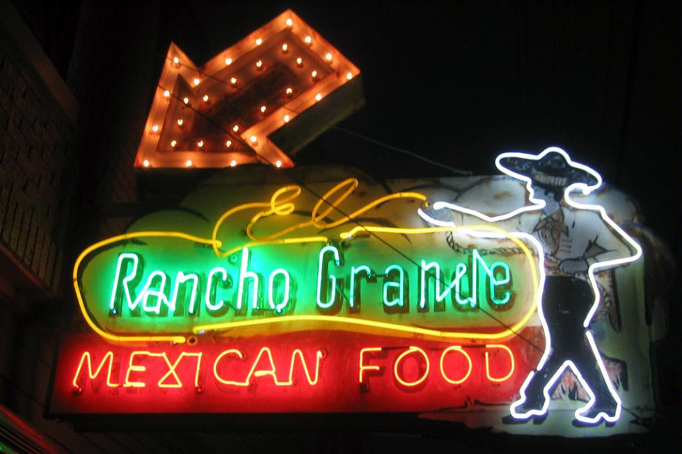 The Rancho Grande Mexican Restaurant in Tulsa, Oklahoma.
