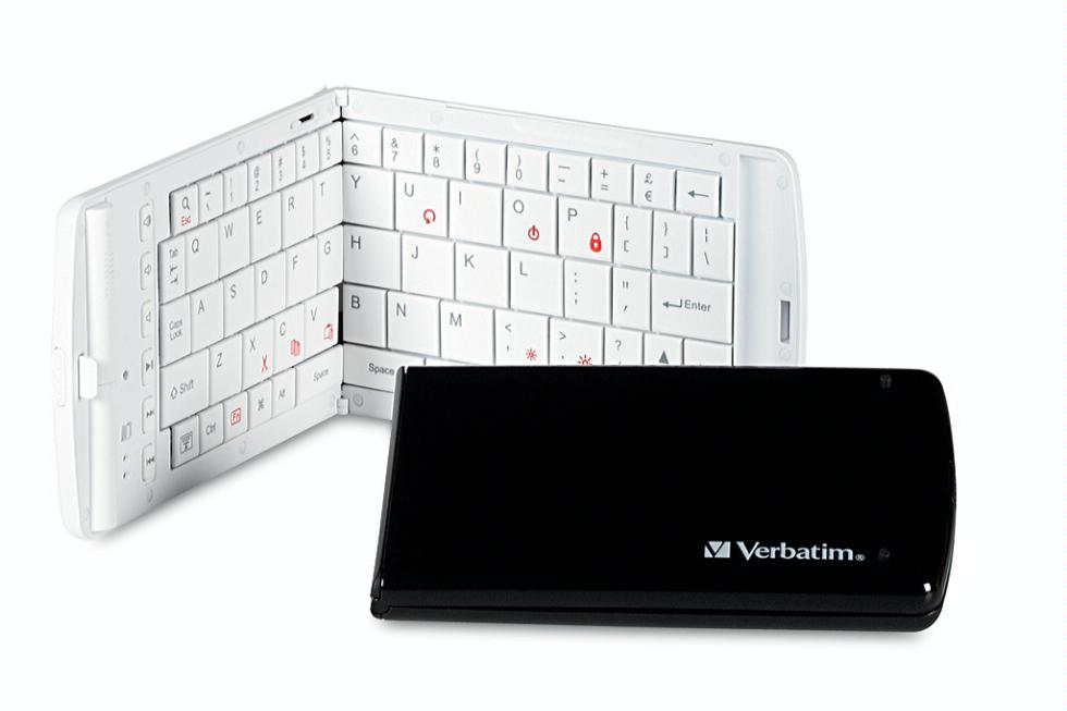 Verbatim 2nd Generation Bluetooth Mobile Keyboard, $79.99, www.verbatim.com <http://www.verbatim.com>