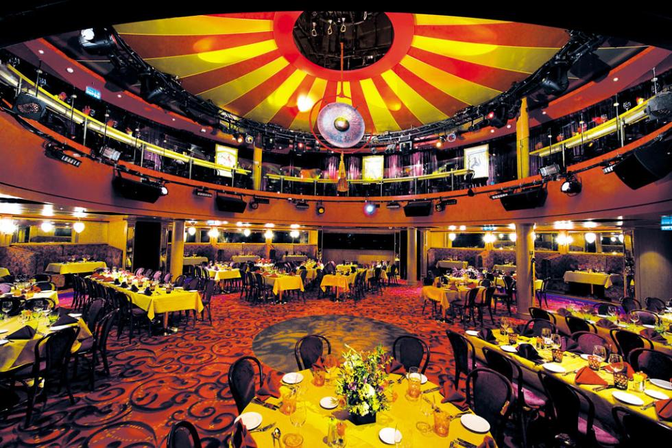 The Spiegel Tent on the Norwegian Epic.